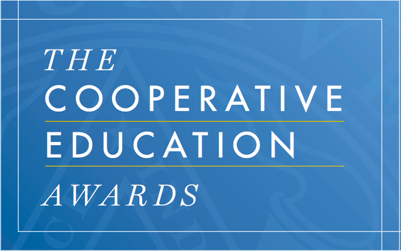 The Steinbright Career Development Center announced the winners of their annual Cooperative Education Awards despite the fact that COVID-19 halted plans for an awards ceremony.